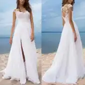 WANYNG Women's Elegant Wedding Dress